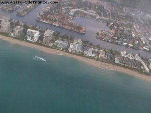 Piloting over south Florida
