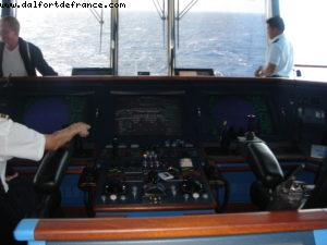 Bridge Tour - Our 4th Atlantis cruise (Brilliance of the Seas)