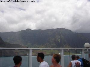 Cruising on Na Pali coast - Kauai - Our 13th Atlantis cruise (Pride of Hawaii)