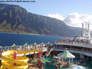 Cruising on Na Pali coast - Kauai - Our 13th Atlantis cruise (Pride of Hawaii)