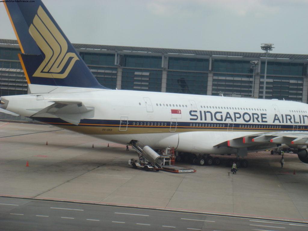 A380 SYD->SIN - Singapore Airline