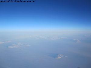 CX841 - JFK->HKG - Flying over north pole