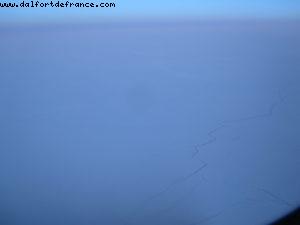 CX841 - JFK->HKG - Flying over north pole