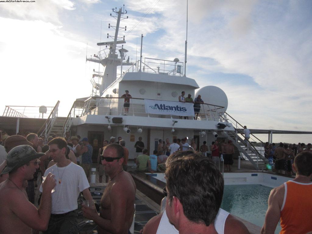 Dog Tag T Dance - Tahiti - Our 27th Atlantis cruise (Paul Gauguin)