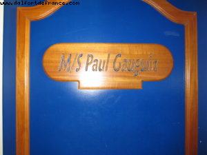 View from the Bridge - Tahiti - Our 27th Atlantis cruise (Paul Gauguin)