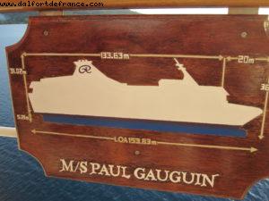 View from the Bridge - Tahiti - Our 27th Atlantis cruise (Paul Gauguin)