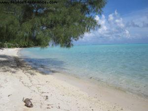 Bora Bora - Bicycle ride around the Island - Tahiti - Our 27th Atlantis cruise (Paul Gauguin)