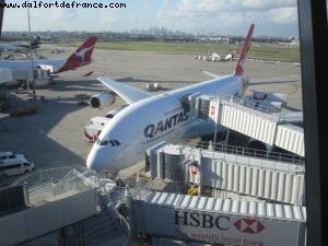 Qantas 1st Class Lounge - Sydney