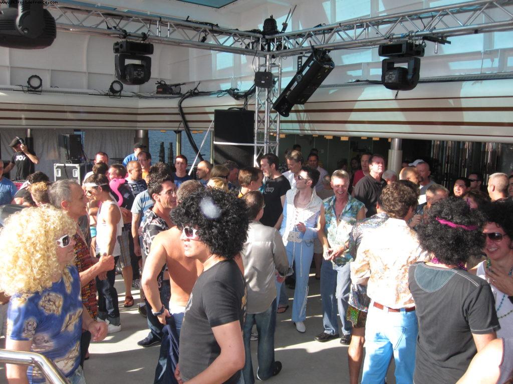Classic Disco Tea Dance - Our 28th Atlantis cruise (Eurodam)