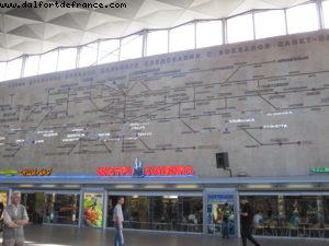 Train Station St Petersburg - Our 28th Atlantis cruise (Eurodam)