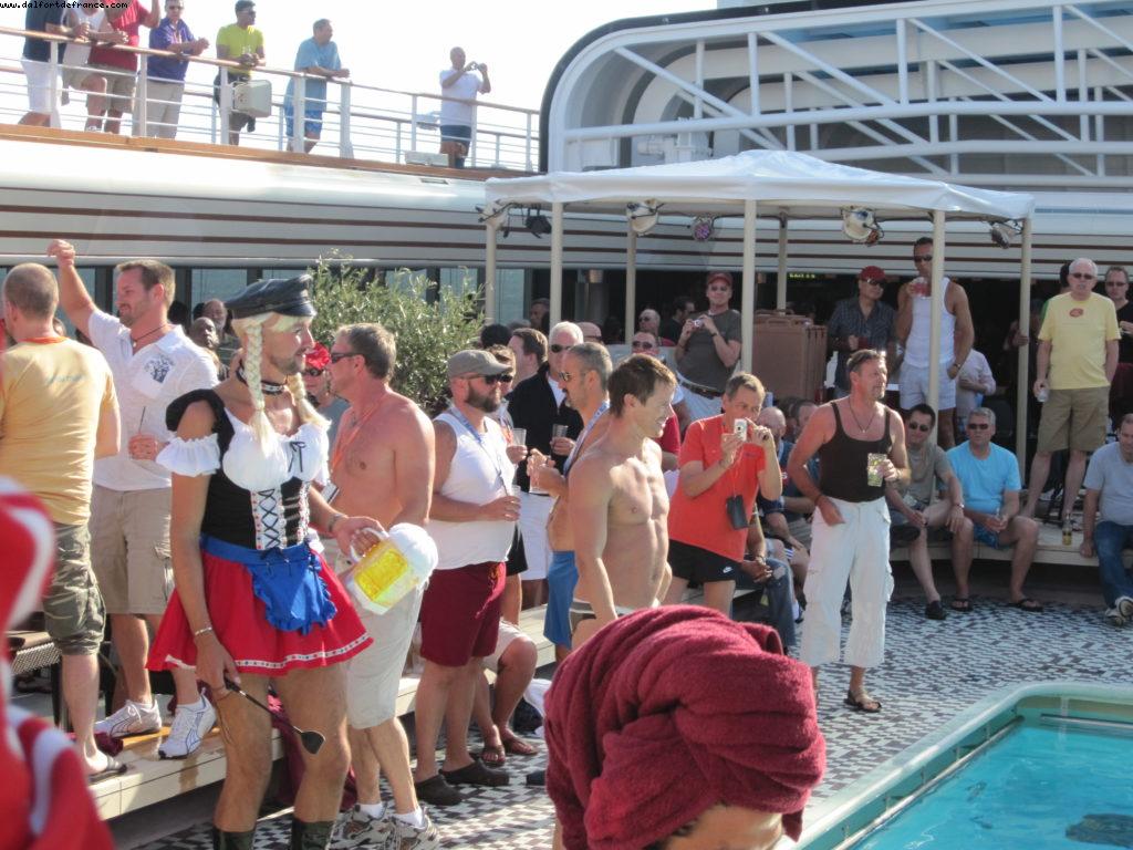 Aarhus Impromptu Tea Dance - Our 28th Atlantis cruise (Eurodam)