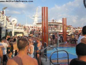 Beach ball Tea Dance - Our 31st Atlantis cruise (Liberty of the Seas)