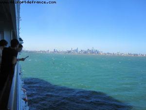 Arriving in Melbourne - Our 32nd Atlantis cruise (Volendam)