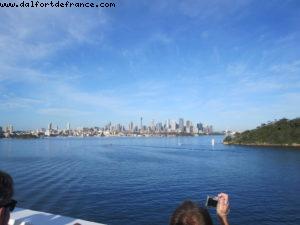 Arriving in Sydney - Our 32nd Atlantis cruise (Volendam)