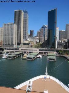 Arriving in Sydney - Our 32nd Atlantis cruise (Volendam)