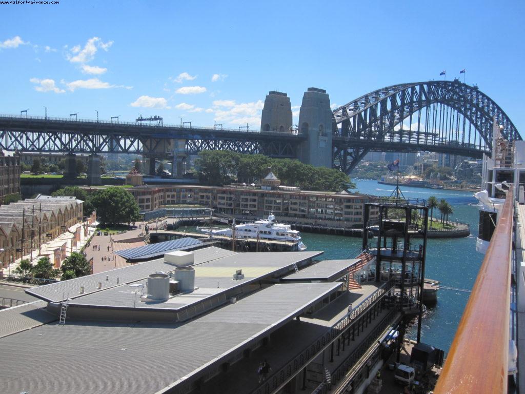 Arriving in Sydney - Our 32nd Atlantis cruise (Volendam)