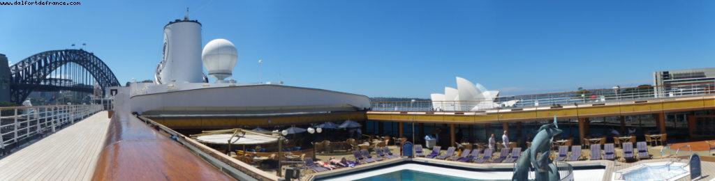 Arriving in Sydney - Our 32nd Atlantis cruise (Volendam)