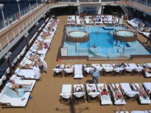 Pool deck - Our 33rd Atlantis cruise (Azamara Quest)