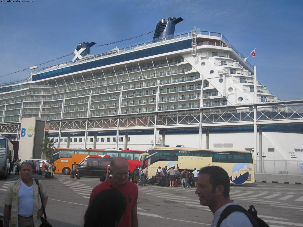Barcelone - Notre 37eme croisière Atlantis (à bord du Celebrity equinox)