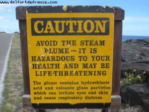 Kilauea- Parc national du volcan - Big Island (La Grande île) - Hawaii - Notre 7eme croisière RSVP (à bord du Pride of Hawaii)