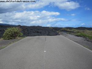 Ops! End of the road Kilauea- Parc national du volcan - Big Island (La Grande île) - Hawaii - Notre 7eme croisière RSVP (à bord du Pride of Hawaii)
