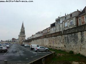 City wall by day - La Rochelle