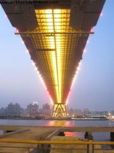 Lupu Bridge at night - Shanghai Expo - China