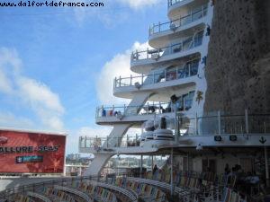 Our Balcony ( French Flag) - Our 39th Atlantis cruise (Allure of the Seas)