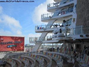 Our Balcony (French Flag) - Our 39th Atlantis cruise (Allure of the Seas)
