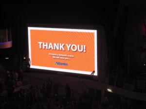 Final Rince Party - Aquatheater - Our 39th Atlantis cruise (Allure of the Seas)