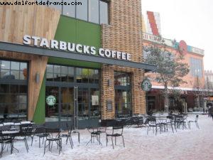 Disneyland Paris sous la neige