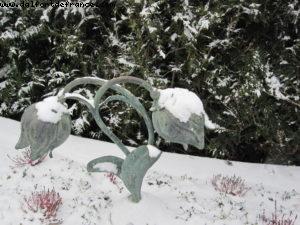 Disneyland Paris sous la neige