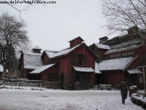 Disneyland Paris sous la neige