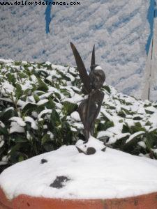 Disneyland Paris sous la neige