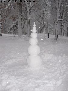 Tempête de neige - New York