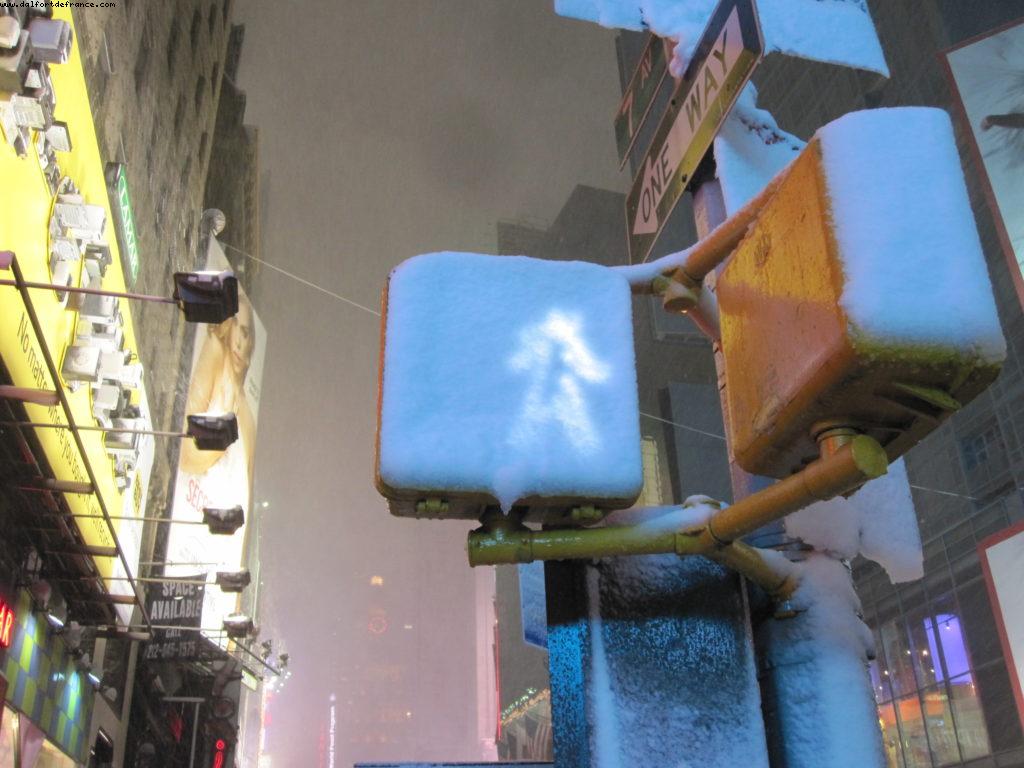 Tempête de neige - New York