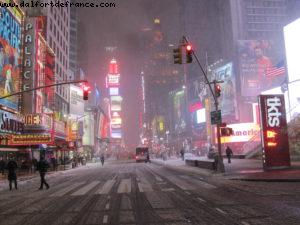Tempête de neige - New York