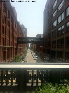Meatpacking District - view from High Line Park - New York City