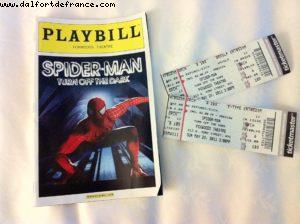 Foxwoods Theatre - Spiderman - New York City