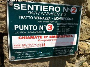 Trekking Path between Monterosse Vernazza - Cinque Terre - Our 40th Atlantis cruise (Celebrity Silhouette)