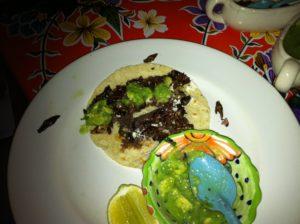 Cricket Tacos Anyone?Restaurant El Arrayan - Puerto Vallarta - Our 41st Atlantis cruise (Oosterdam)