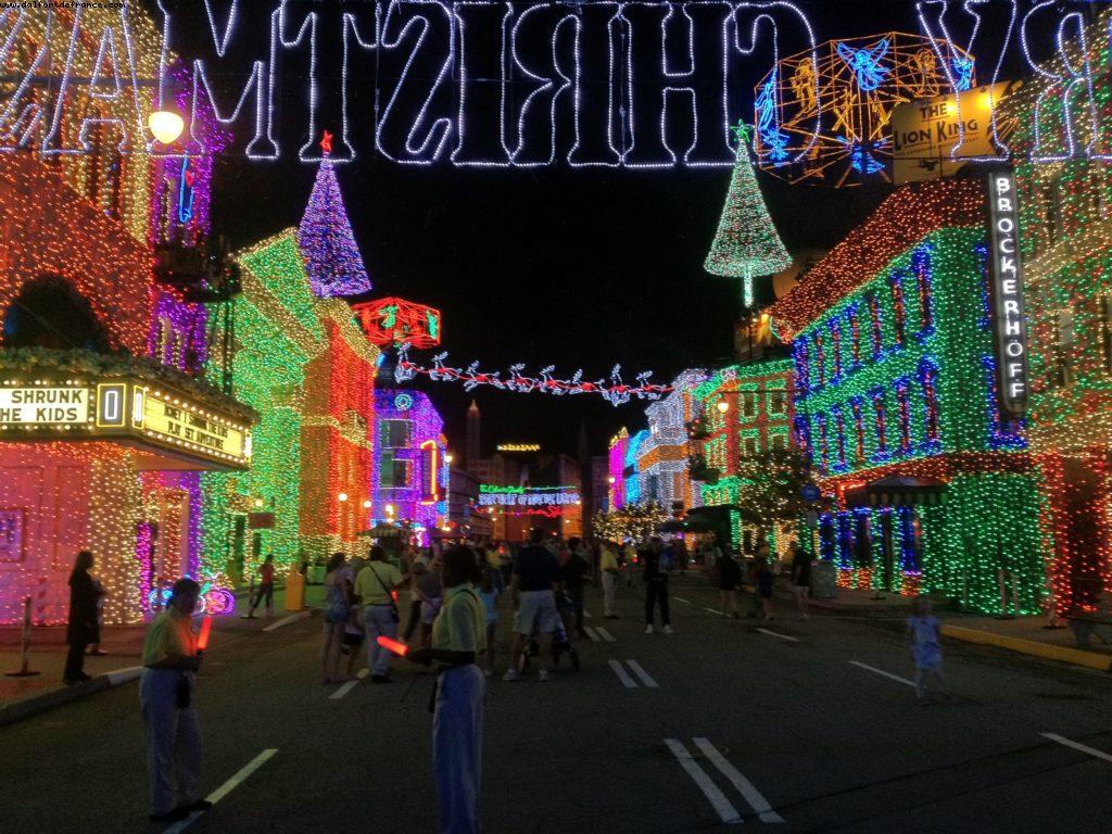 Hollidays light animation - Hollywood Studios - Walt Disney World