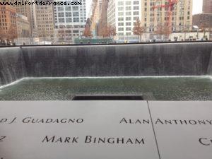Mémorial des attentats du 11 septembre - World trade Center - Ville de New York