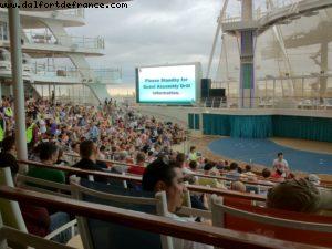 Excercice de sauvetage - Notre 42eme croisière Atlantis (à bord de l'Allure of the Seas)