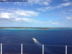 Half moon Cay (île privée) - Notre 9eme croisière RSVP (à bord du Nieuw Amsterdam)
