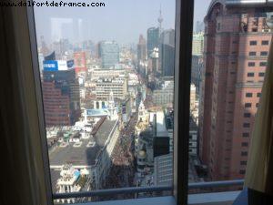 Vue sur East Nanjing Roand - Chambre #3014 - Le Royal Méridien Hôtel - Shanghai