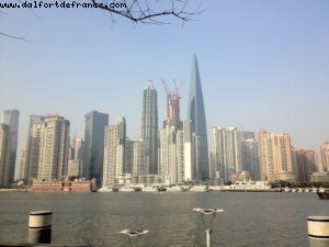 Vue sur Pudong - Special angleview of the Bottle opener -Le Bund - Shanghai, Chine 