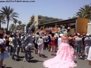 La parade de la Gaypride - Maspalomas - Semaine des Fiertés - Gran Canaria 