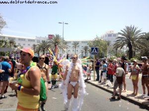 La parade de la Gaypride - Maspalomas - Semaine des Fiertés - Gran Canaria 