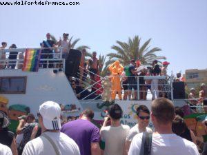 La parade de la Gaypride - Maspalomas - Semaine des Fiertés - Gran Canaria 
